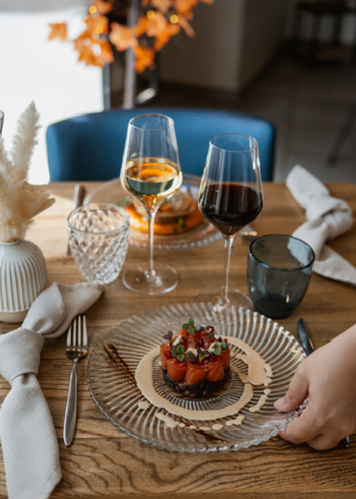 Restaurant Aux 2 rivières à Minerve